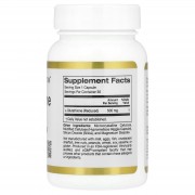 California Gold Nutrition, L-глутатіон (відновлена форма), 500 мг, 30 вегетаріанських капсул